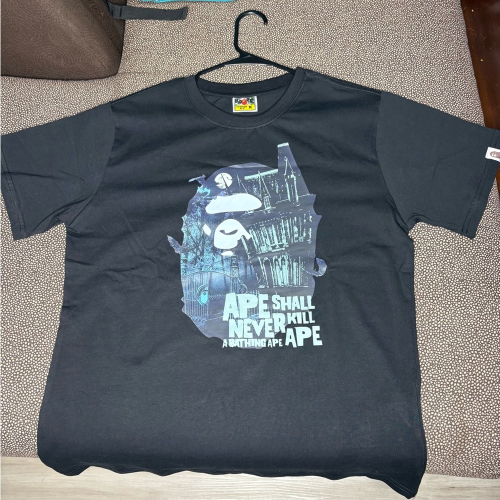 BAPE Halloween Bape Mansion Ape Head Tee